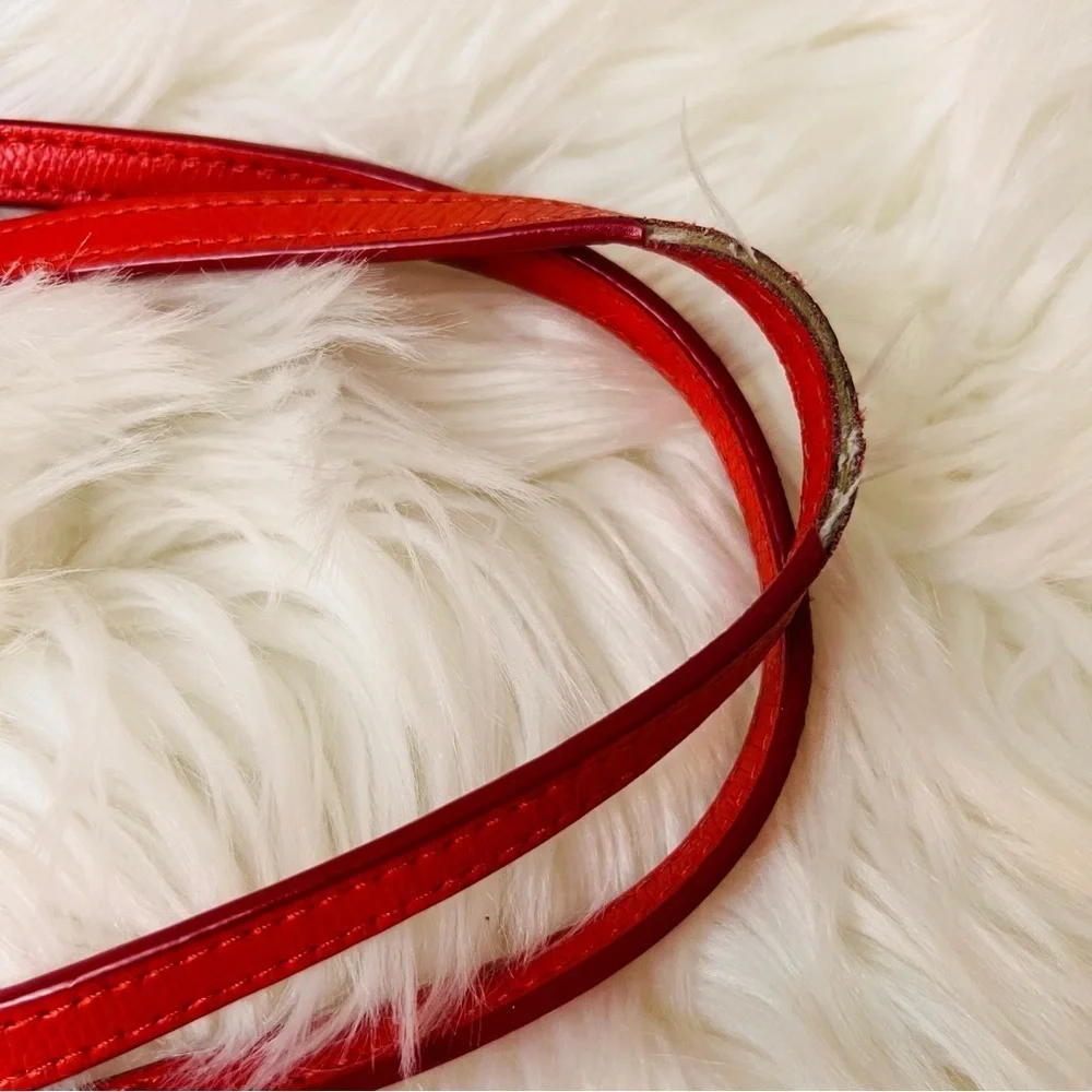 Coach #F37785 Vibrant Red Tote Bag